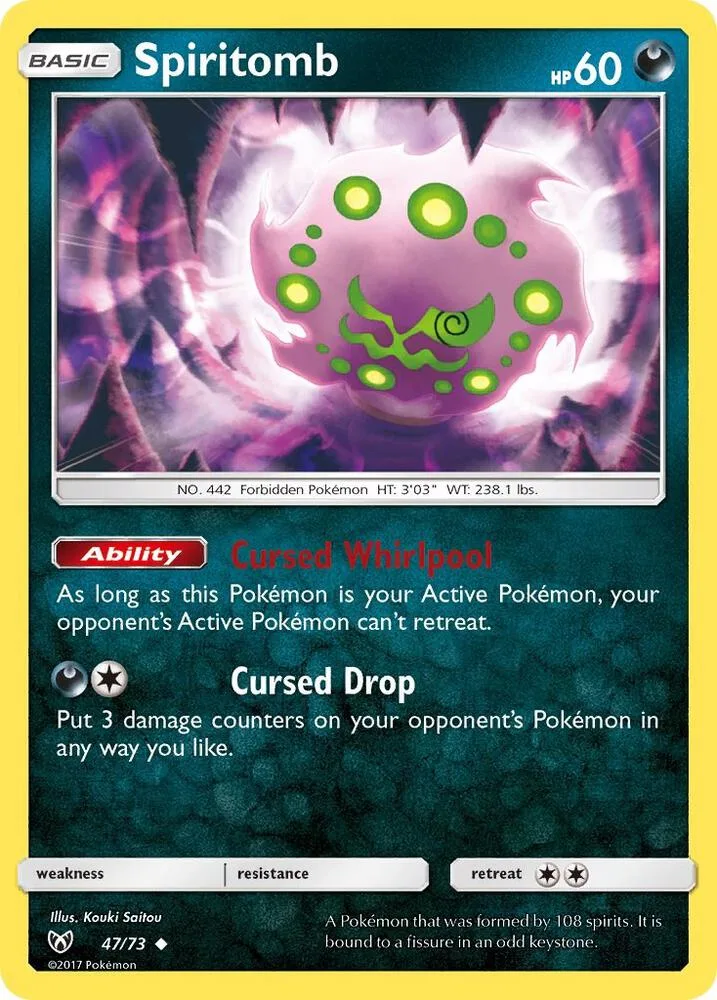 Spiritomb card front