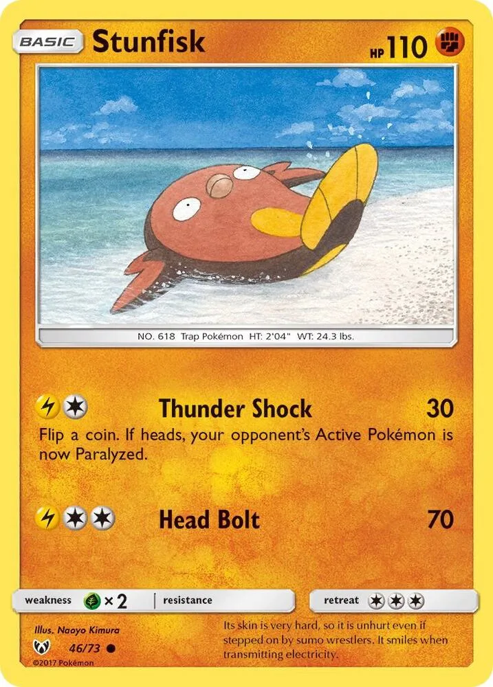 Stunfisk card front