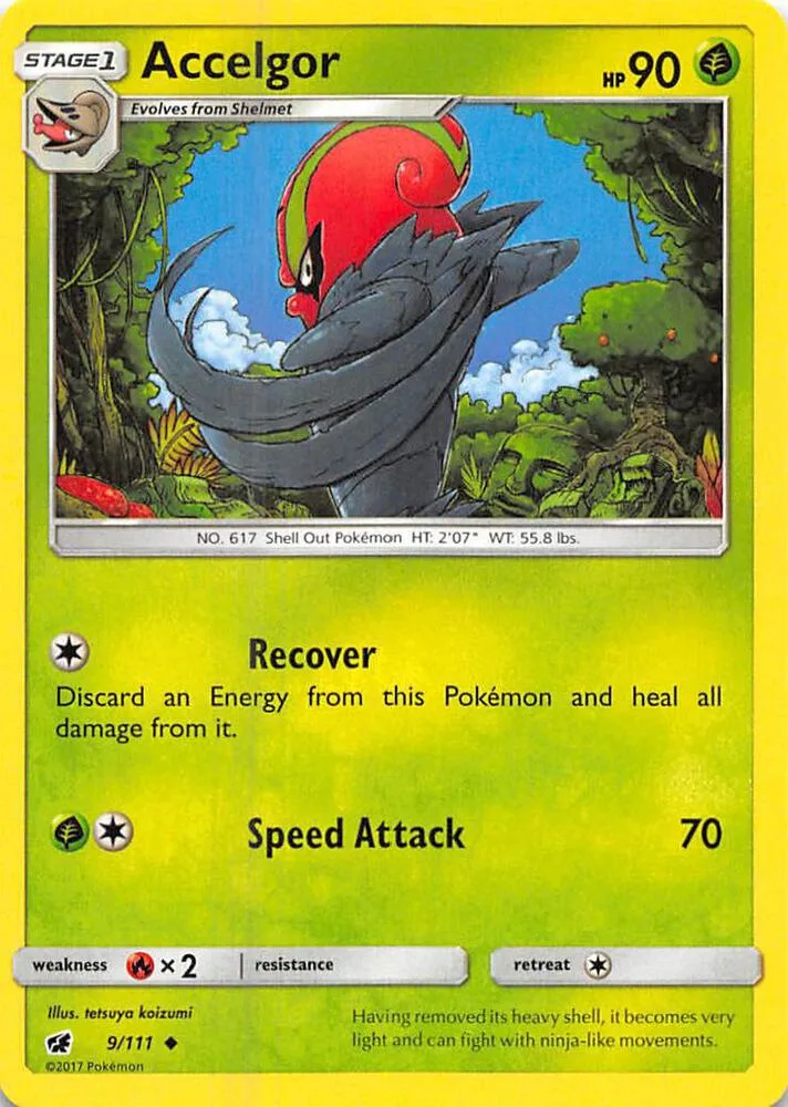 Accelgor card front
