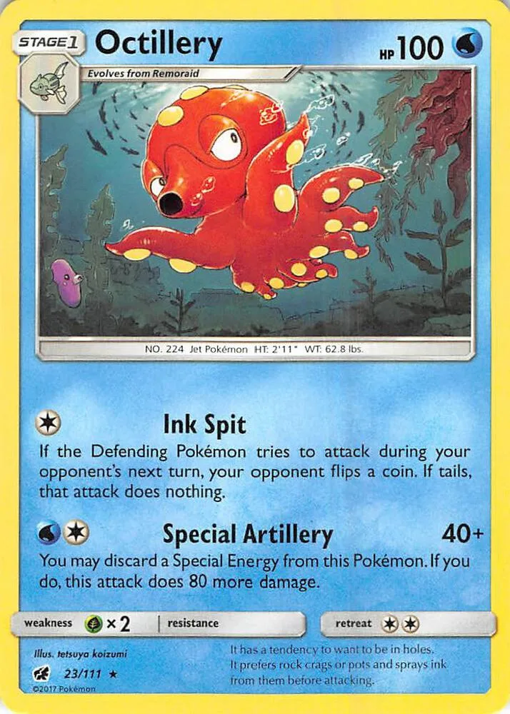 Octillery card front