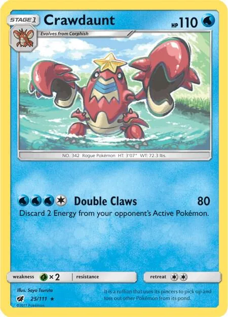 Crawdaunt card front