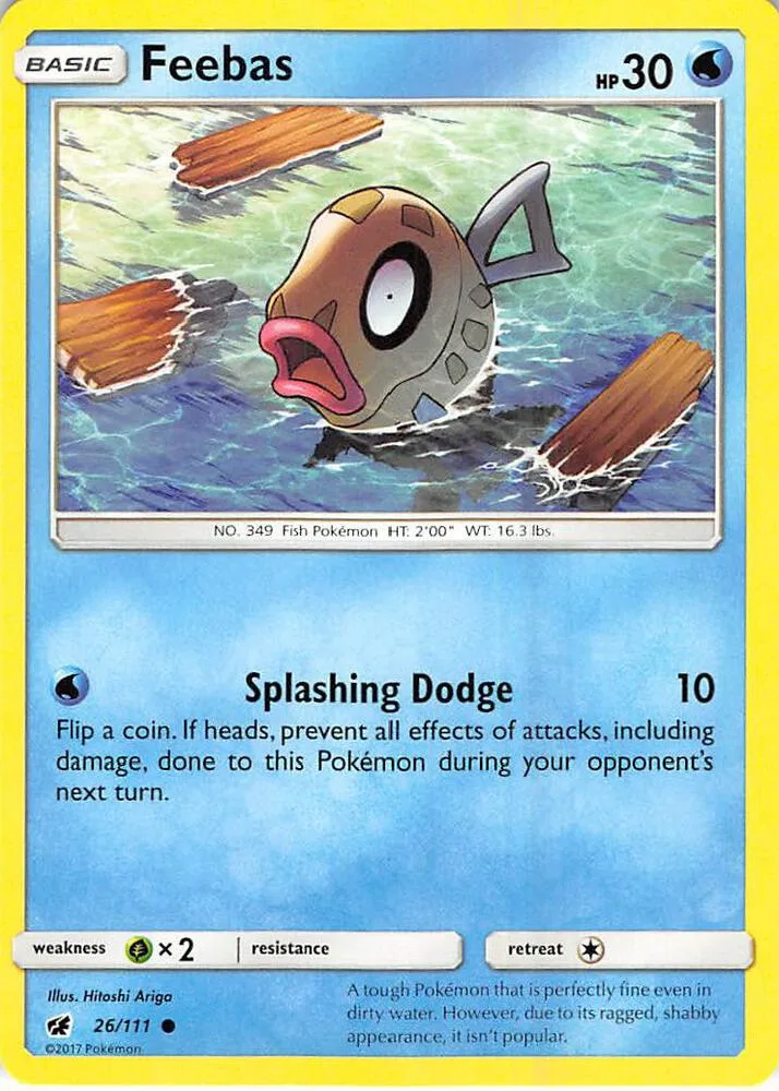Feebas card front