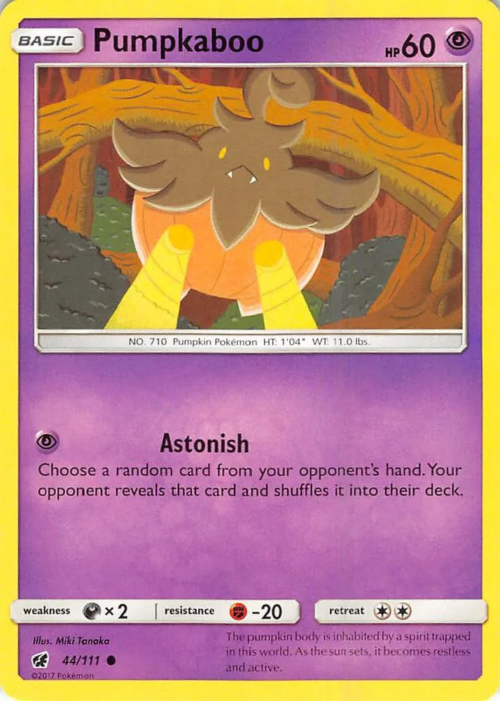 Pumpkaboo card front