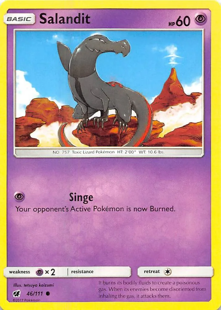 Salandit card front