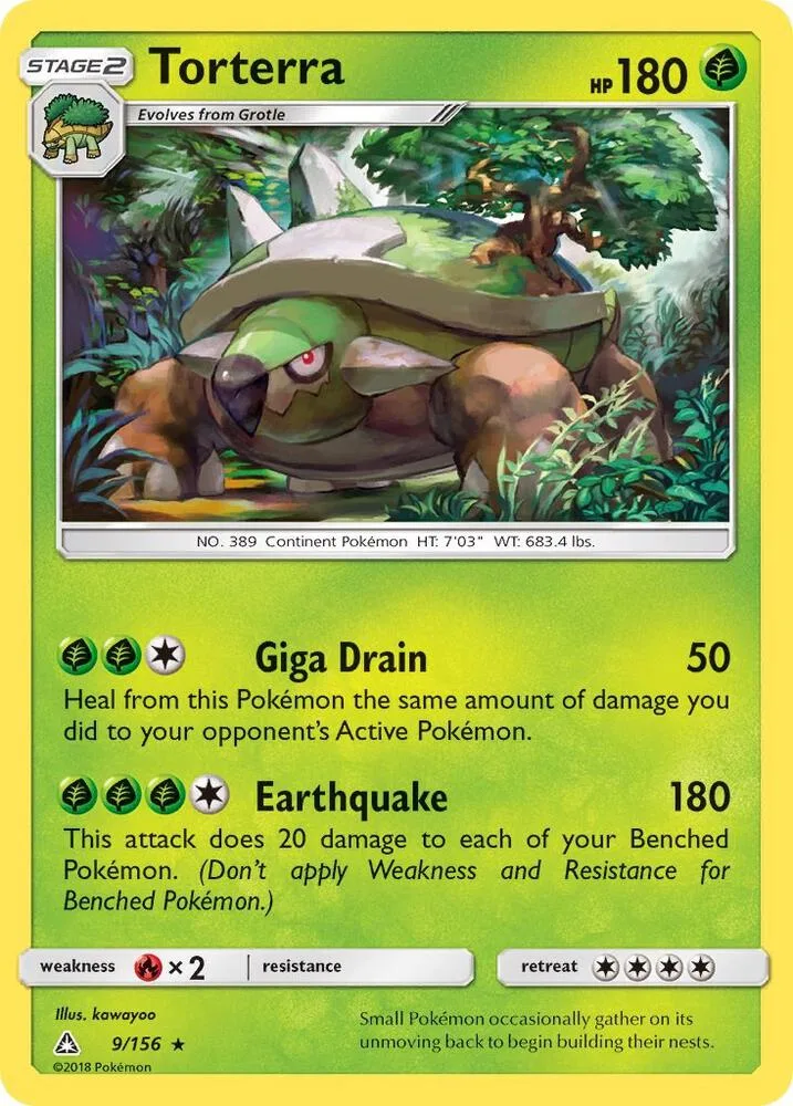 Torterra card front