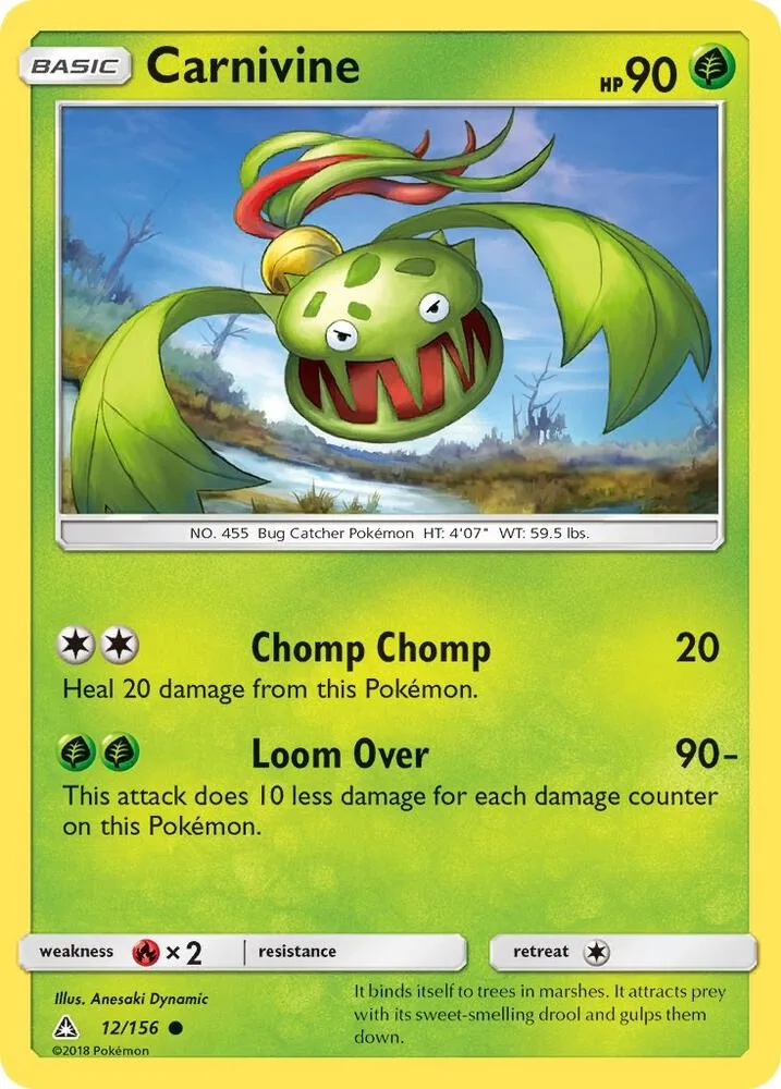 Carnivine card front