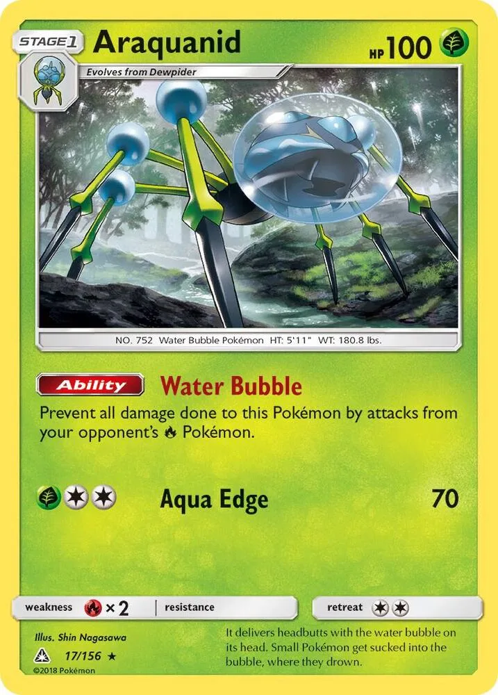 Araquanid card front