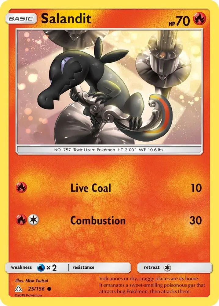 Salandit card front