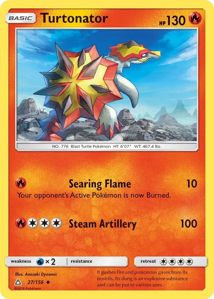 Turtonator card front