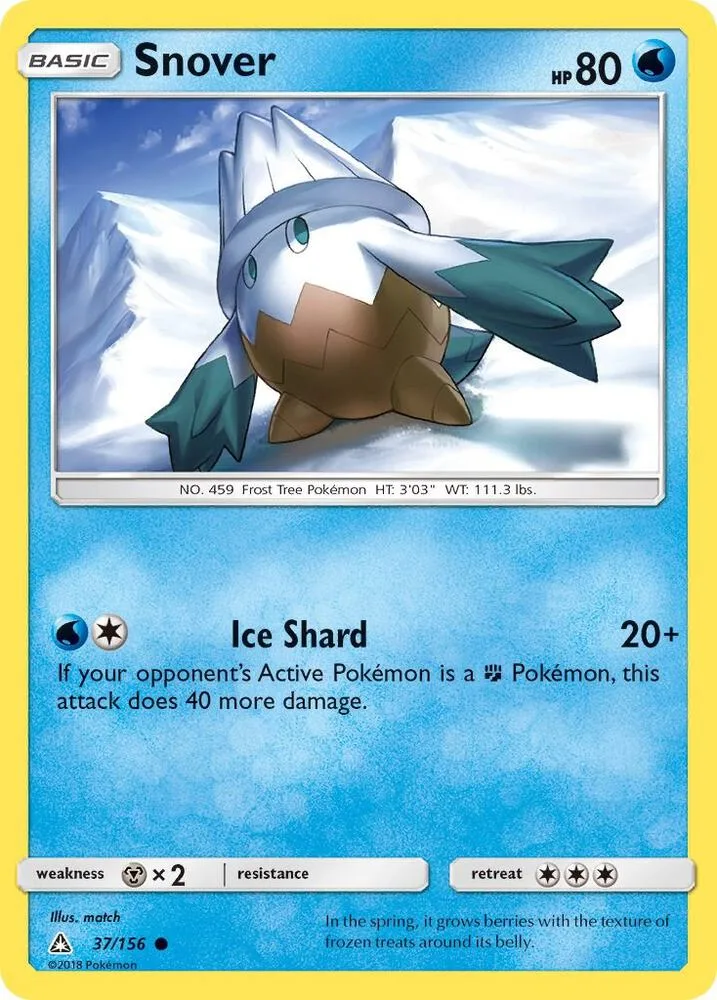 Snover card front