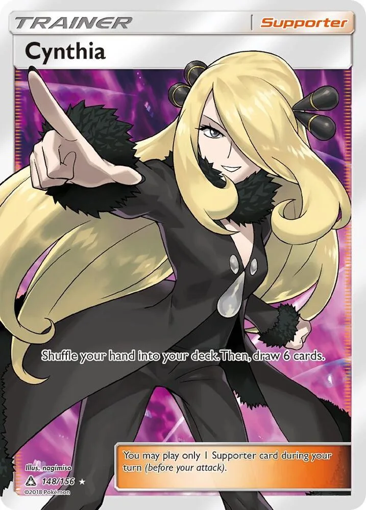 Cynthia (Full Art) Holofoil card