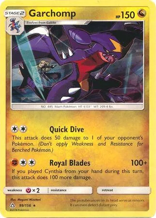 Garchomp (Cracked Ice Holo) thumbnail