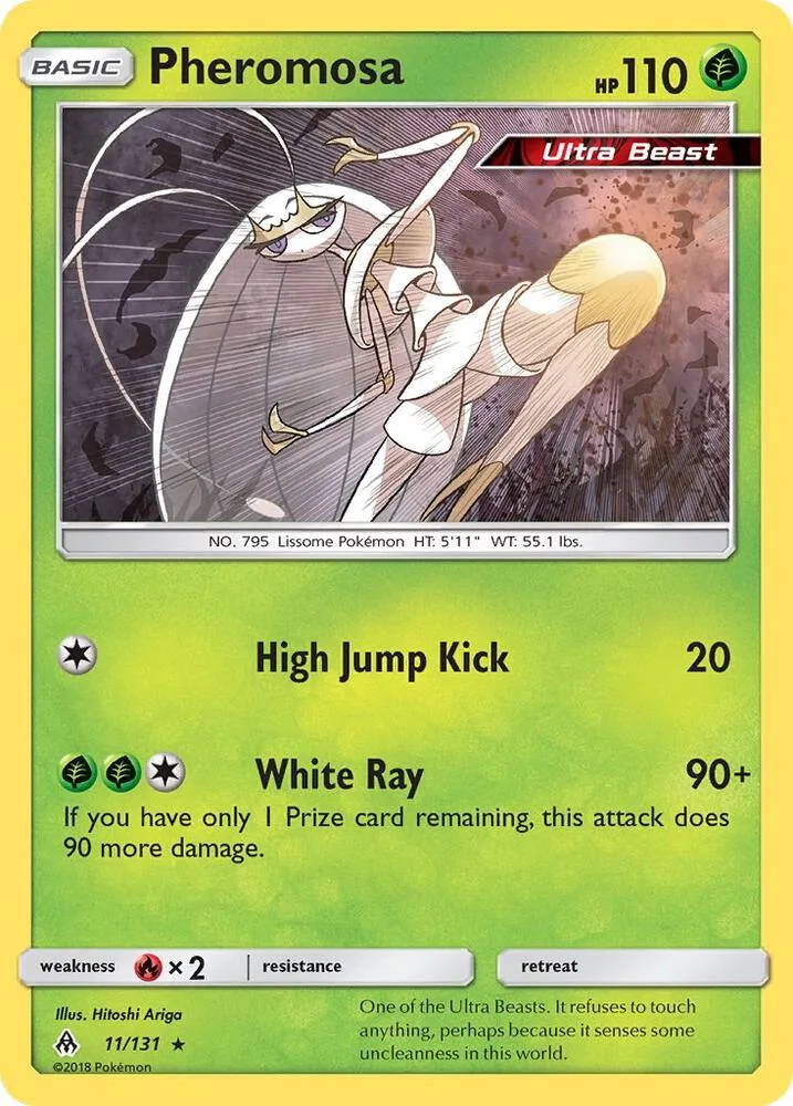 Pheromosa card front