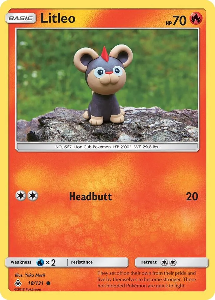 Litleo card front