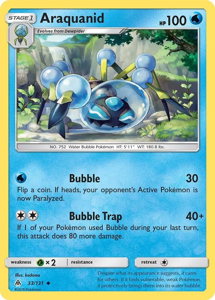 Araquanid card front