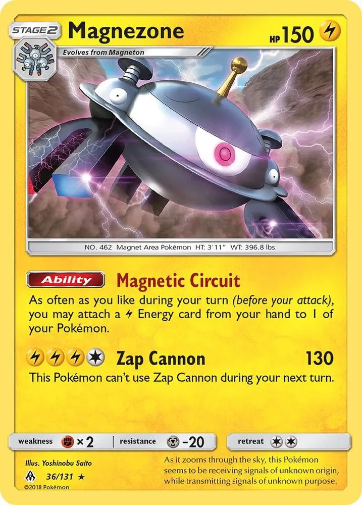Magnezone card front