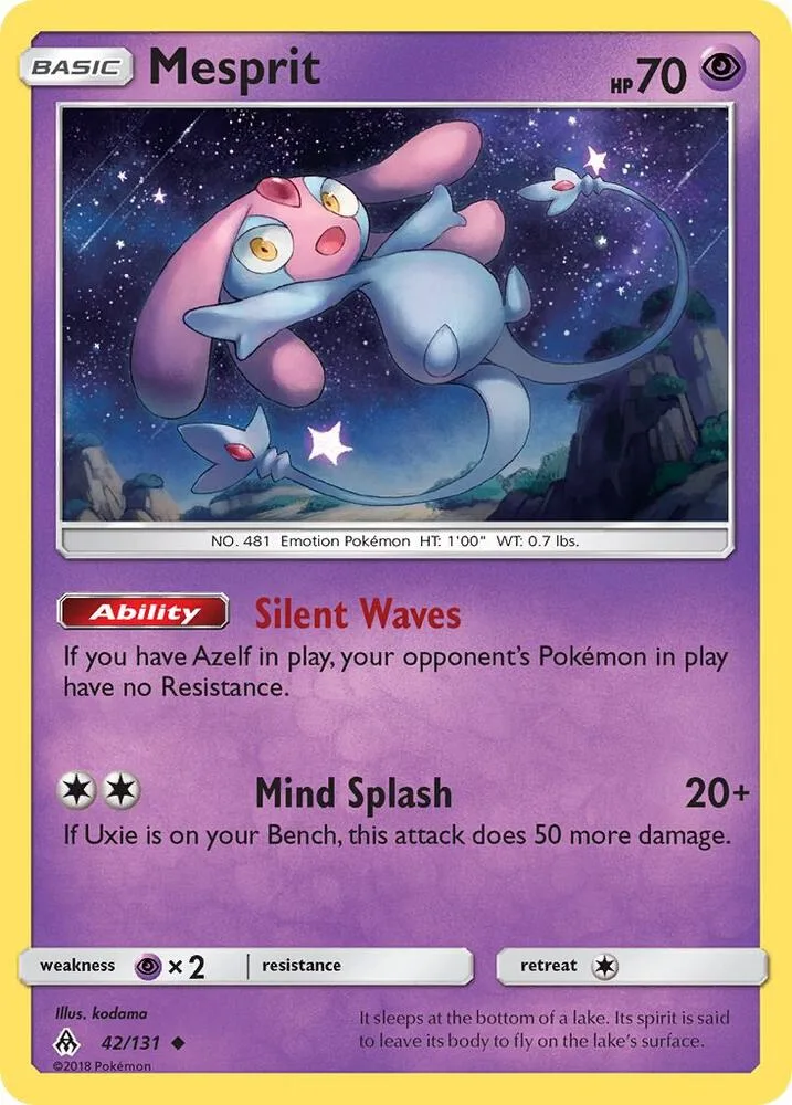 Mesprit card front