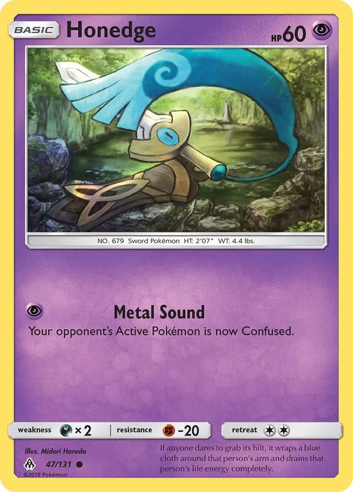Honedge card front