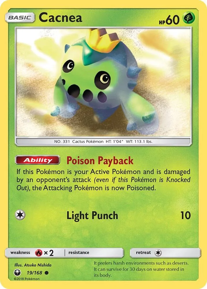 Cacnea card front