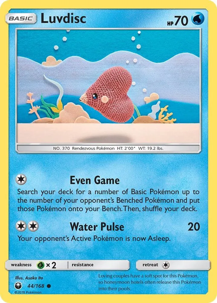 Luvdisc card front