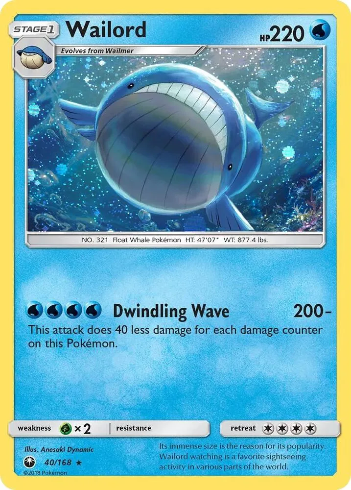 Wailord (Cosmos Holo) thumbnail