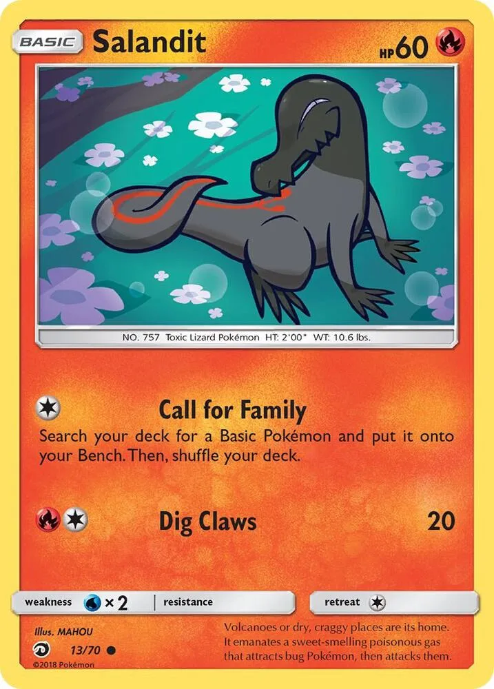 Salandit card front