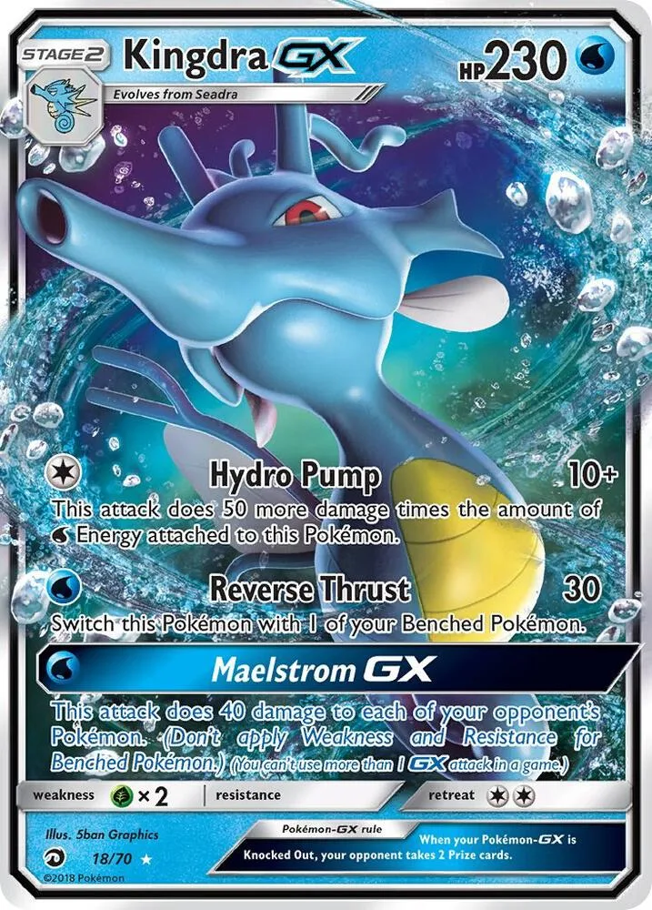 Kingdra GX card front
