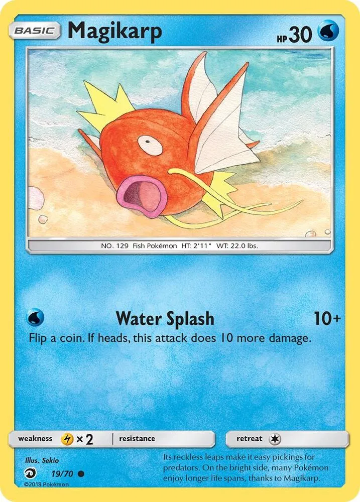 Magikarp card front