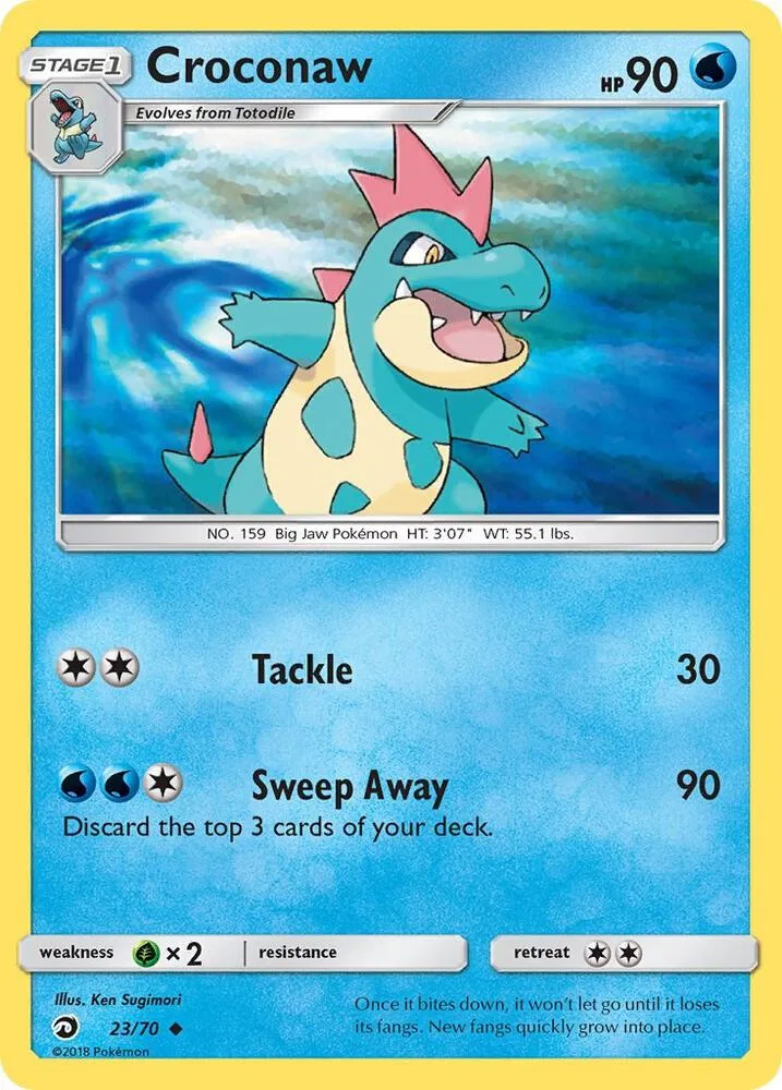 Croconaw card front