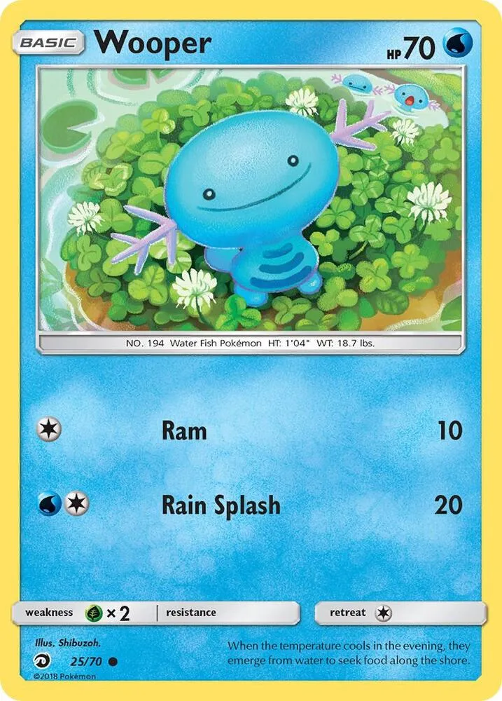 Wooper card front