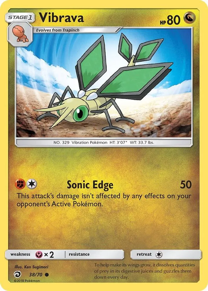 Vibrava card front