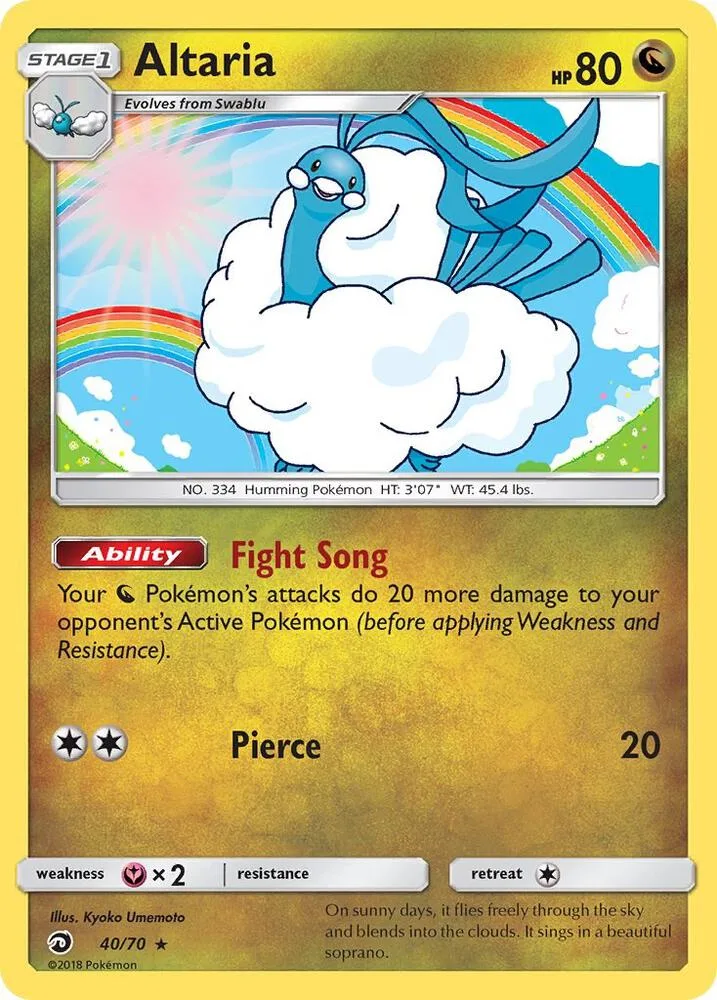Altaria card front