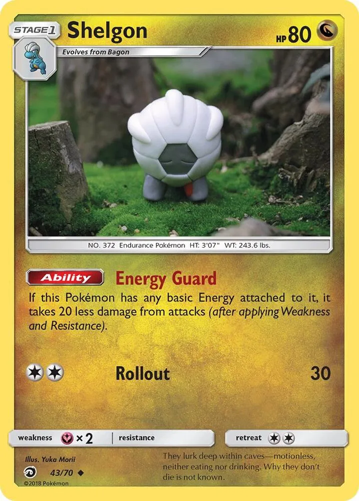 Shelgon card front