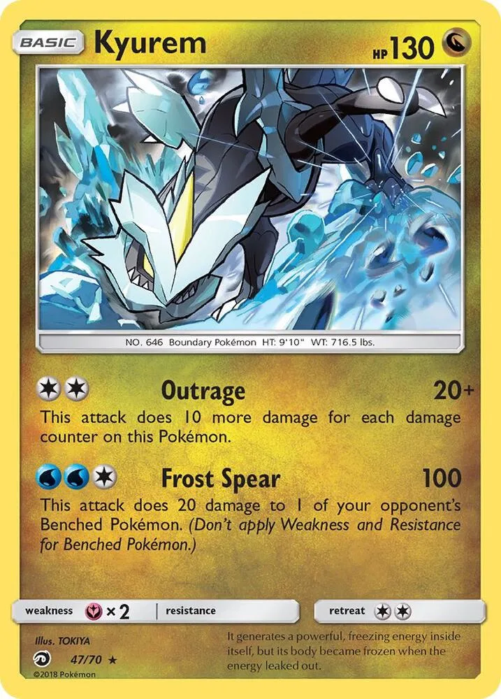 Kyurem card front