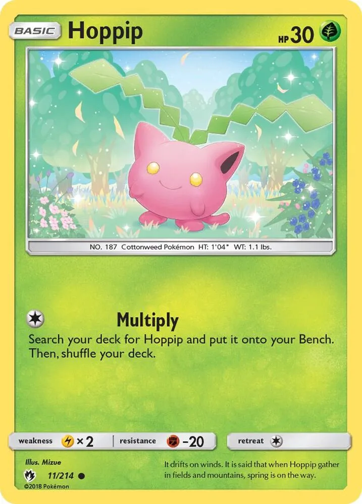 Hoppip card front
