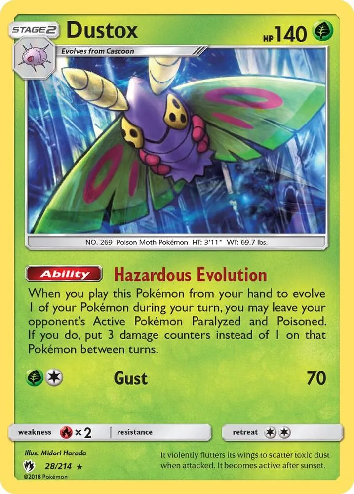Dustox card front