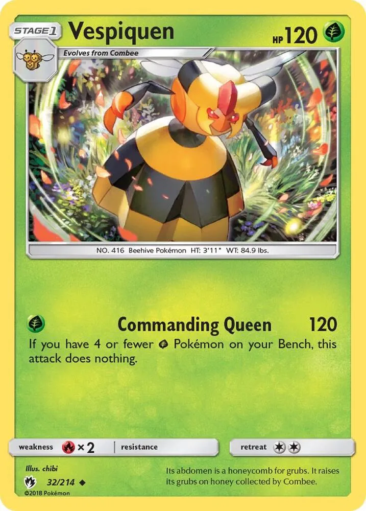 Vespiquen card front