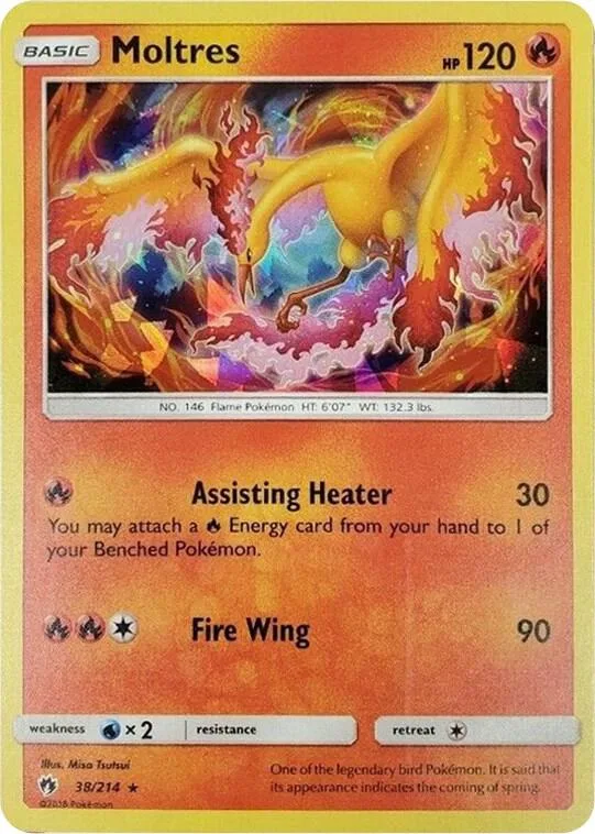 Moltres (Cracked Ice Holo) thumbnail