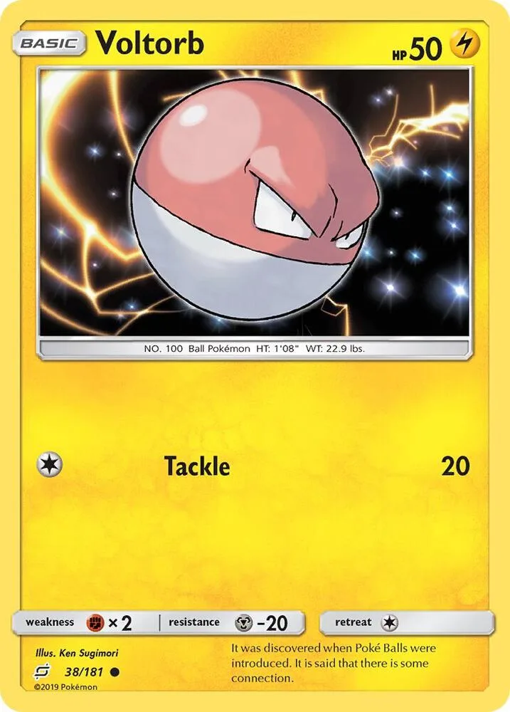 Voltorb card front