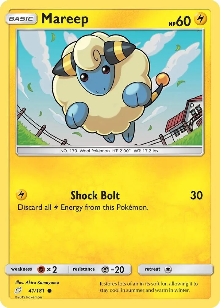 Mareep card front