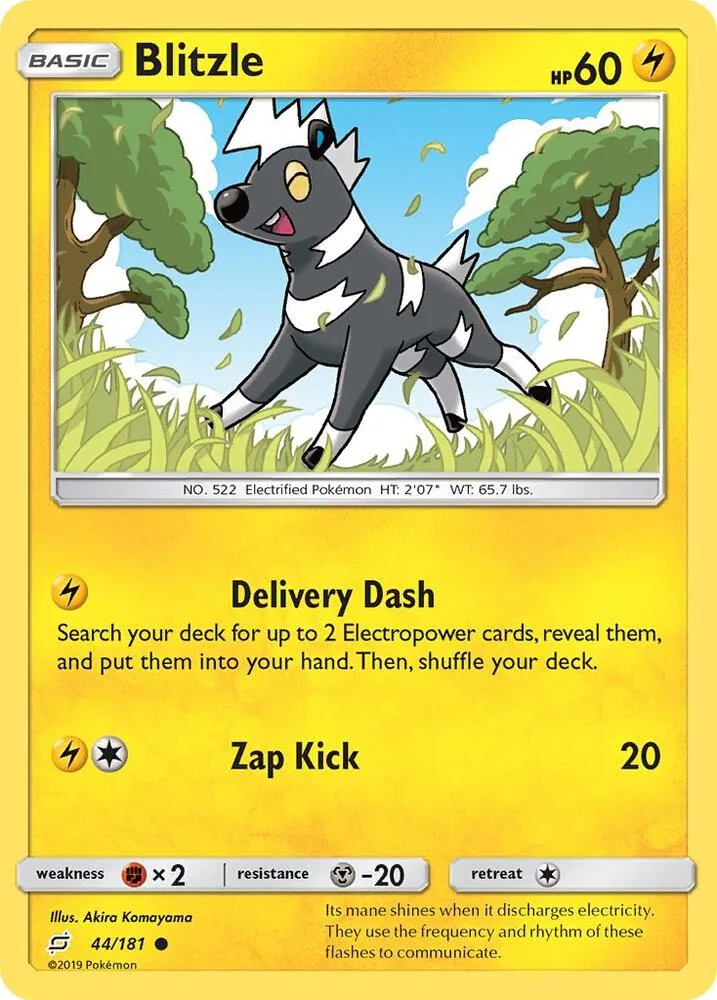 Blitzle card front
