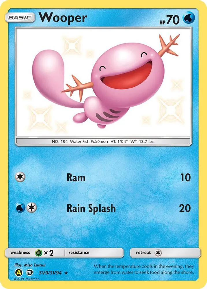 Wooper card front
