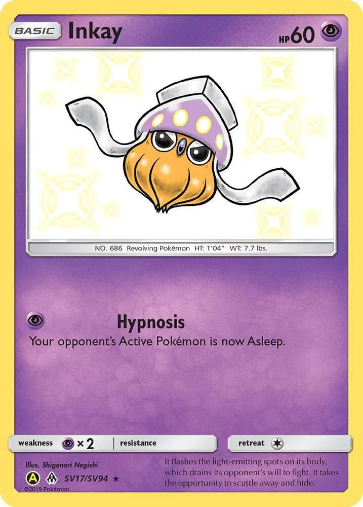 Inkay card front