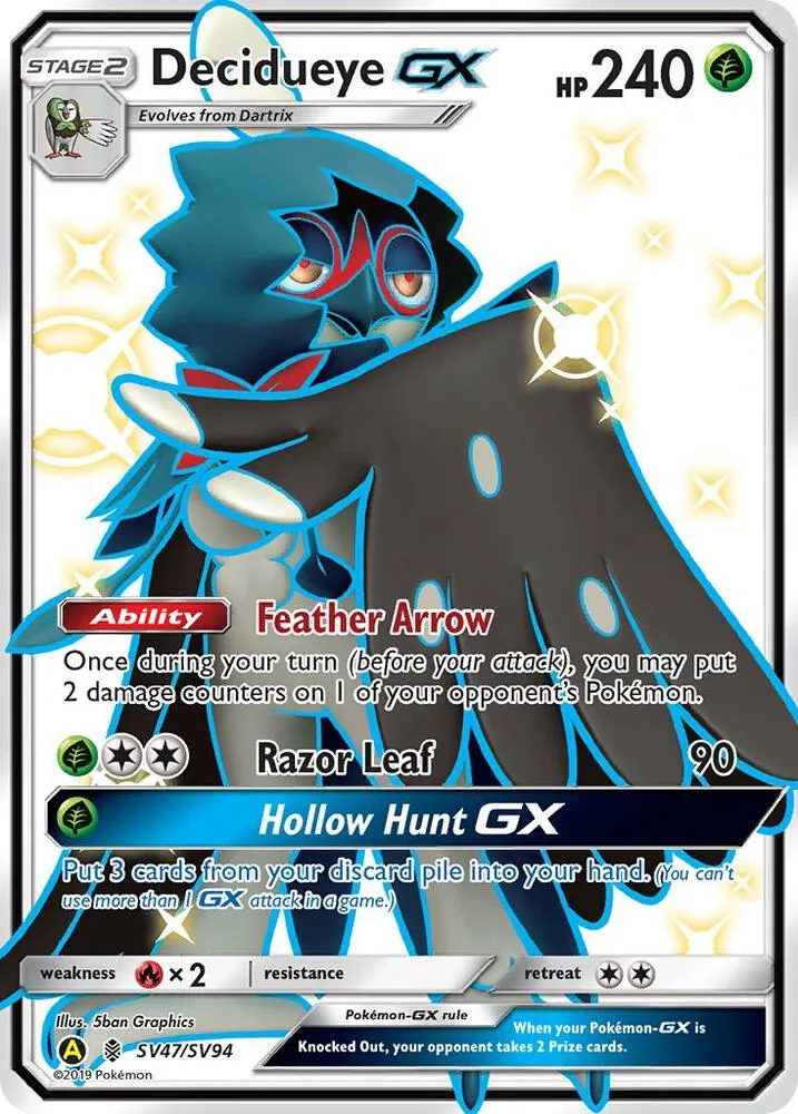 Decidueye GX card front