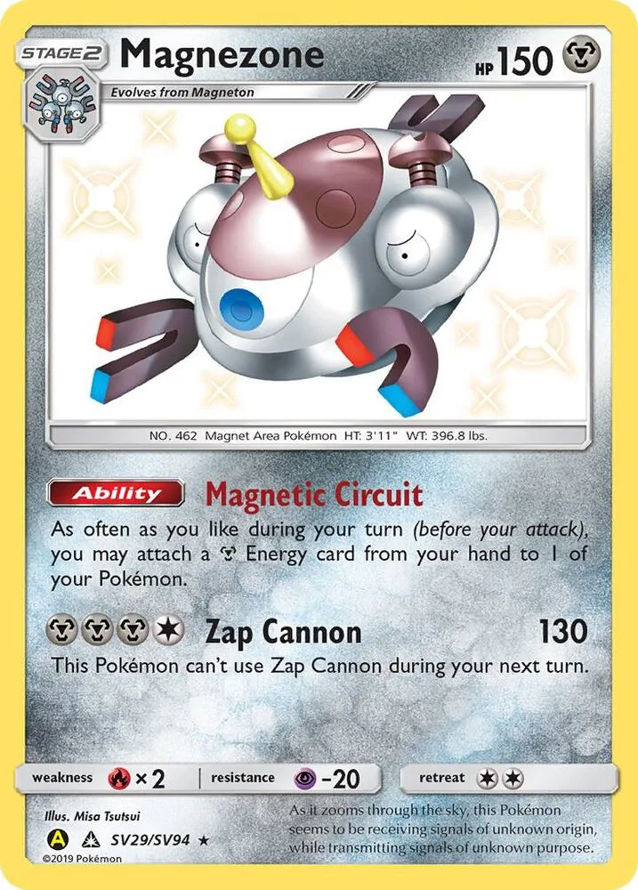 Magnezone card front