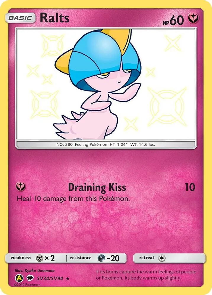 Ralts card front