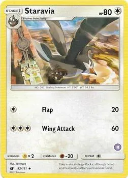 Staravia (4) card front