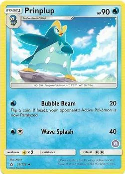 Prinplup (13) card front