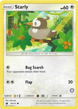 Starly (15) card front