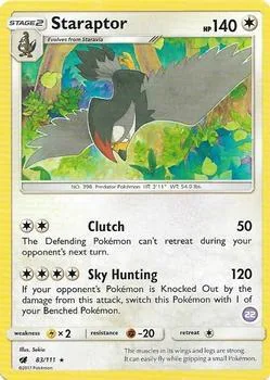 Staraptor (22) card front